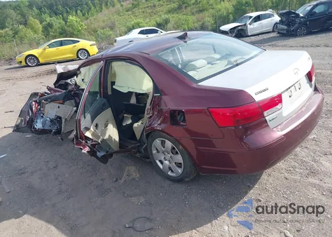 2009 Hyundai Sonata Gls from USA, damaged, VIN 5NPET46C49H496720